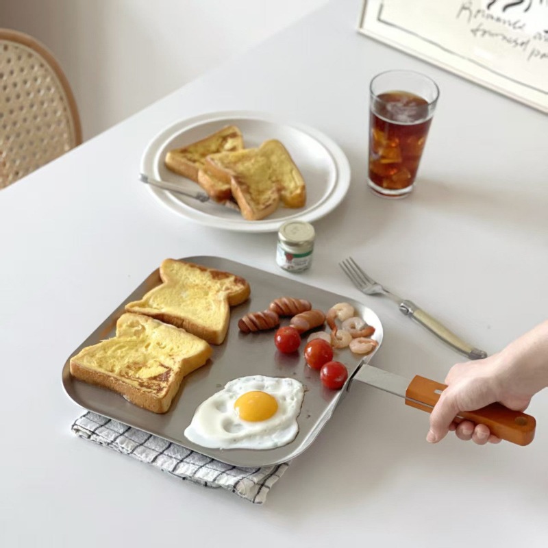 Egg Cooker Rapid - مقلاة إفطار من الفولاذ المقاوم للصدأ
