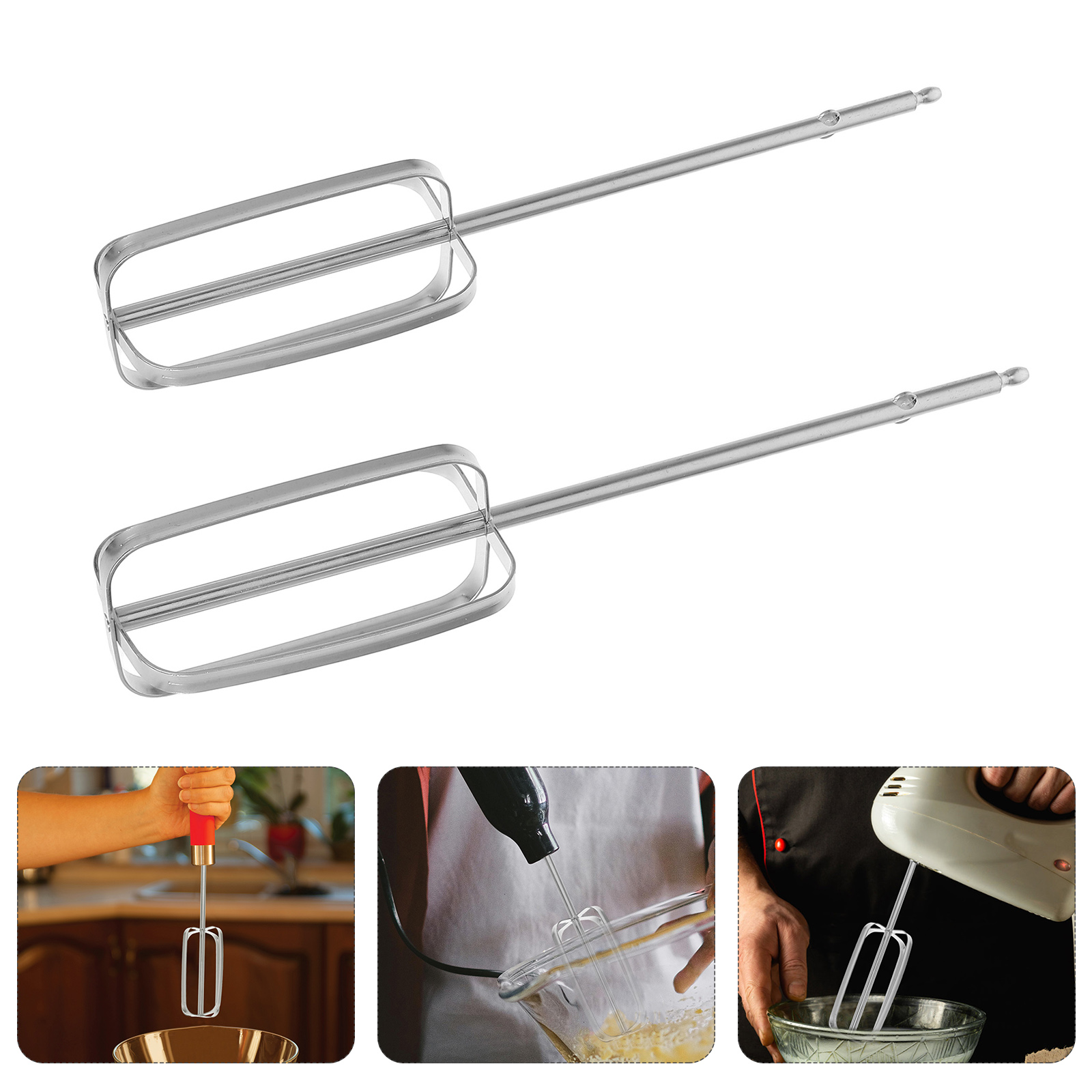 Kitchen Appliances Electronics - 2 قطعة مرفقات خلاط يدوي من