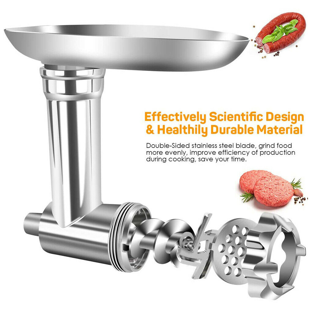 قطاعة مرفقة لمطحنة الطعام وحشو - مراجعة Meat Grinder Attachment وسعره