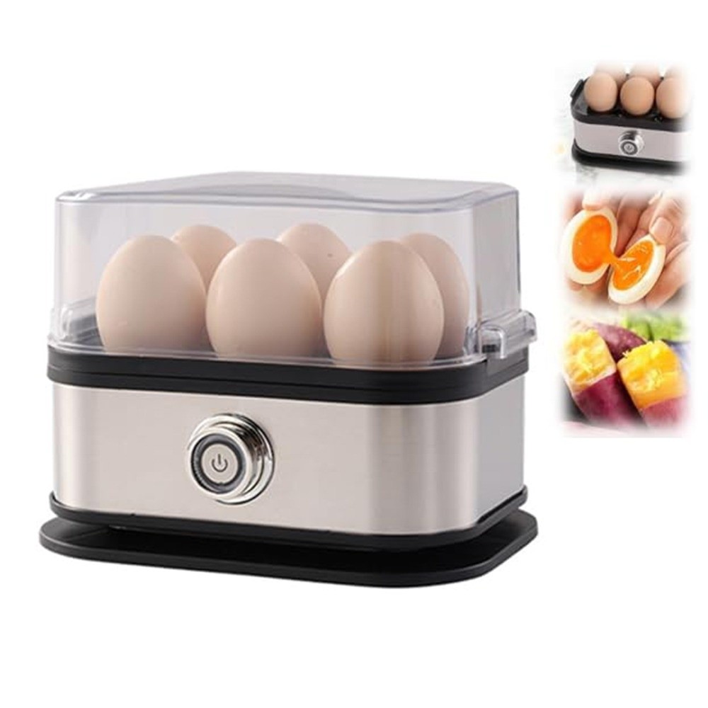 غلاية بيض بقوة 200 وات، سعة 6  - مراجعة Egg Cooker Rapid وسعره