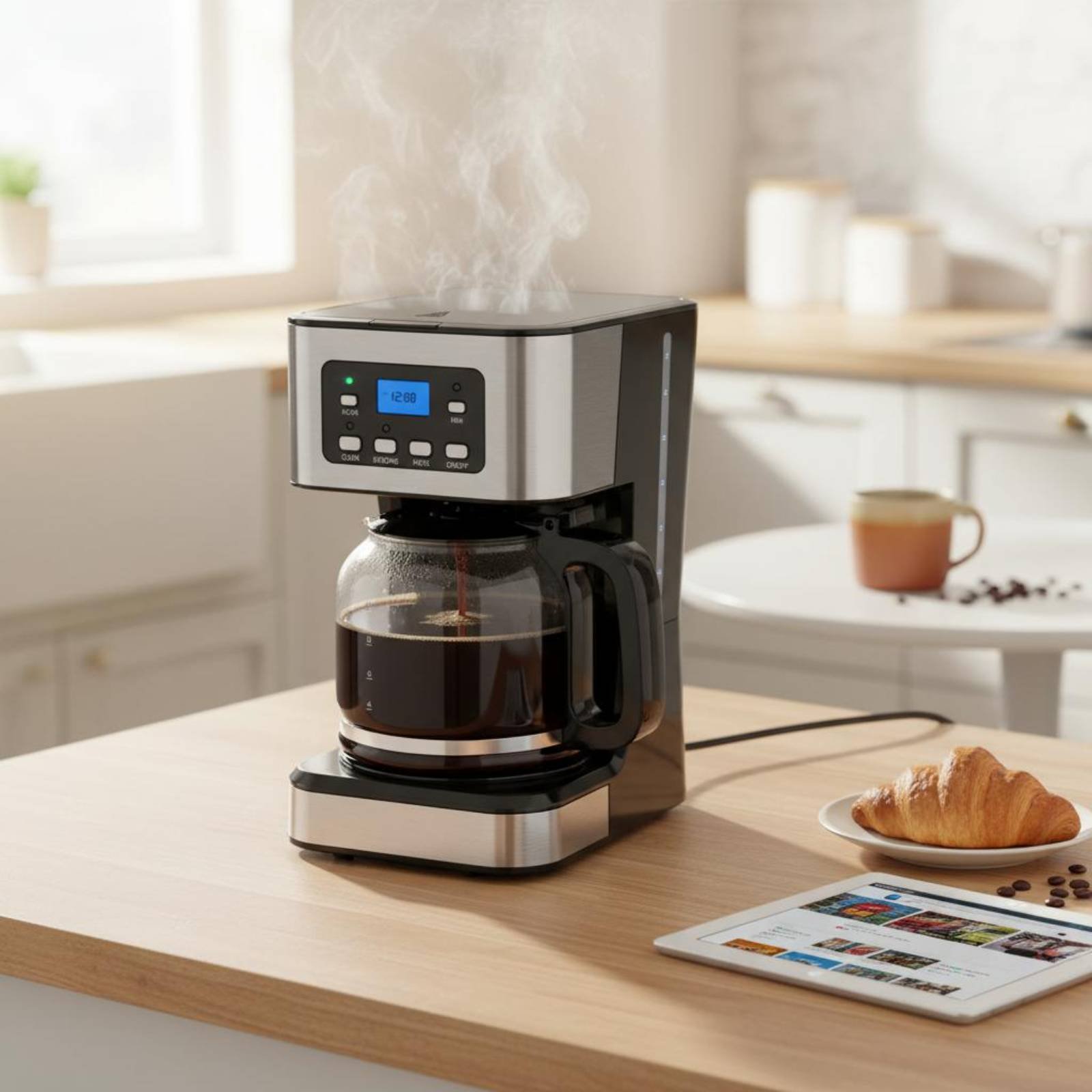 ماكينة قهوة أوتوماتيكية للصب ب - مراجعة Kitchen Appliances Electronics وسعره
