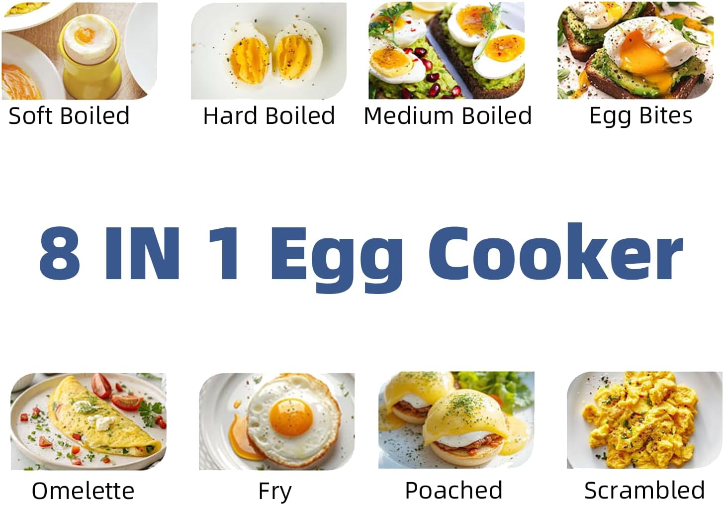 جهاز طهي البيض الكهربائي 8 في  - مراجعة Egg Cooker Rapid وسعره