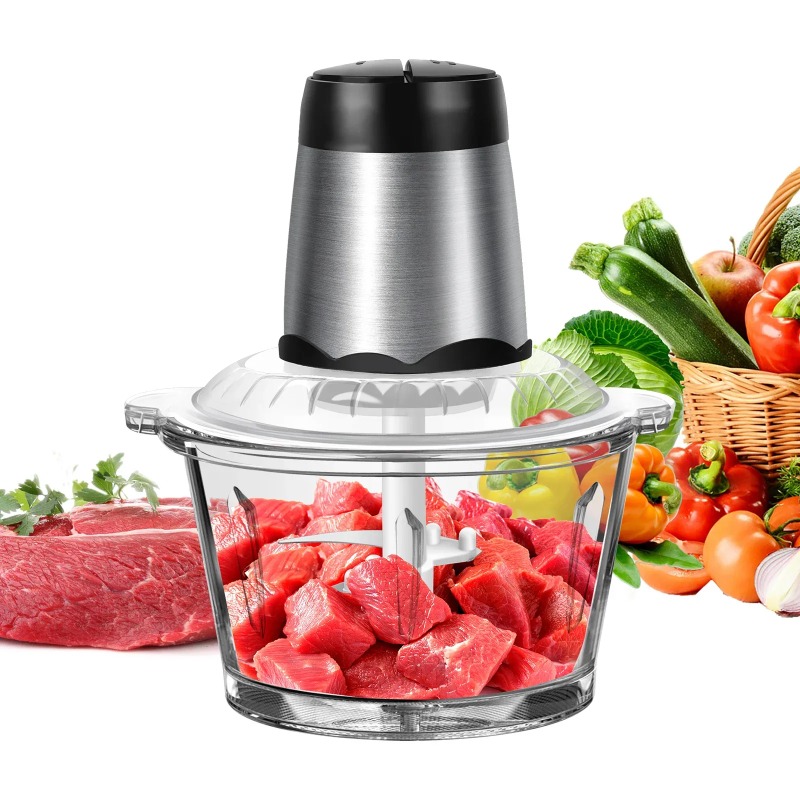 مفرمة لحم كهربائية سعة 2 لتر م - مراجعة Meat Grinder Attachment وسعره