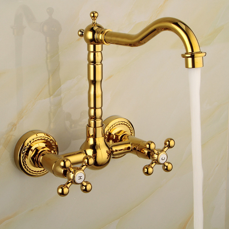 لون الذهب النحاس بالوعة صنبور  - مراجعة Kitchen Appliances Luxury وسعره