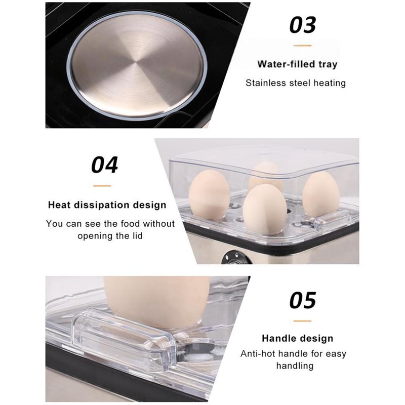 جهاز طهي البيض الكهربائي السري - مراجعة Egg Cooker Rapid وسعره