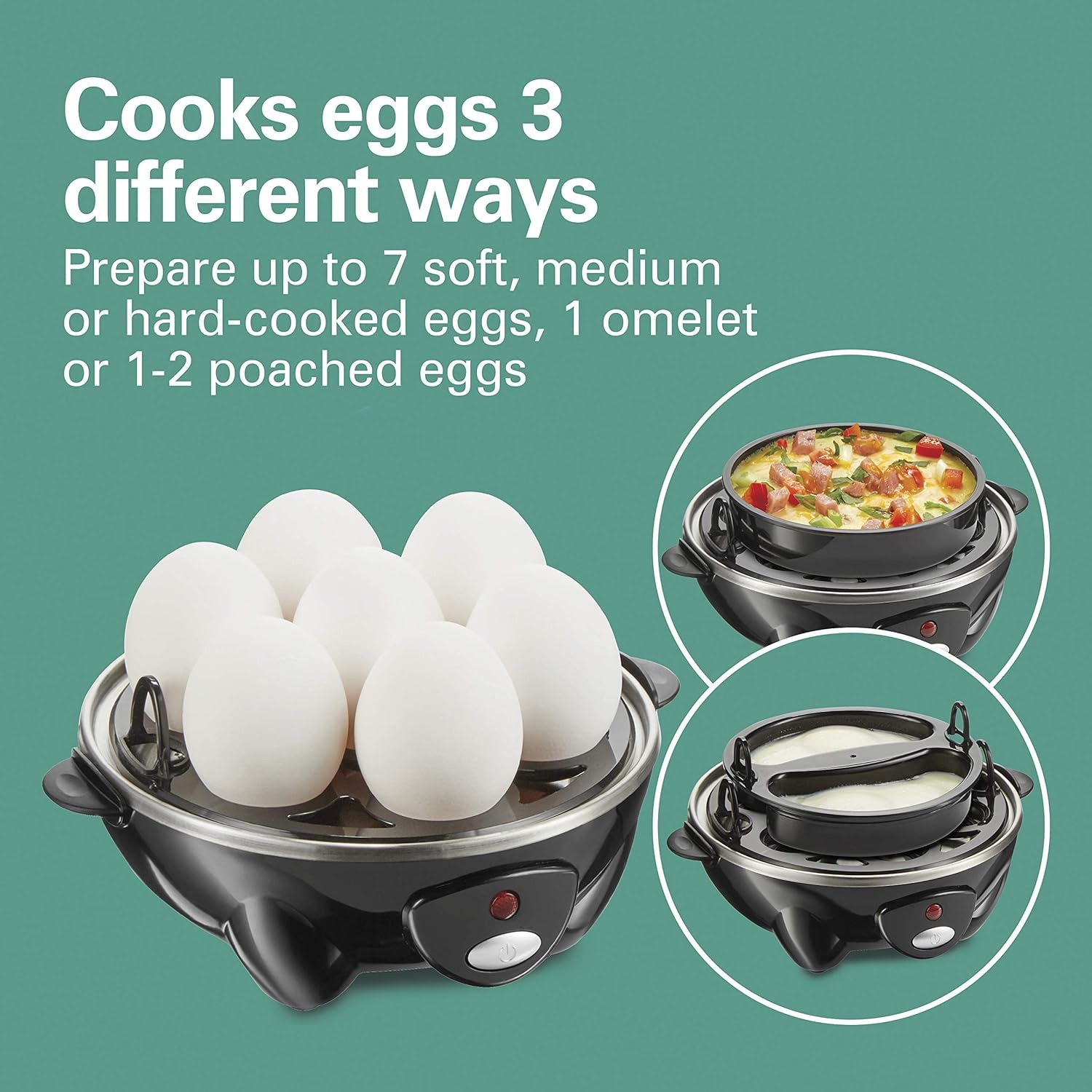 جهاز طهي البيض الكهربائي السري - مراجعة Egg Cooker Rapid وسعره
