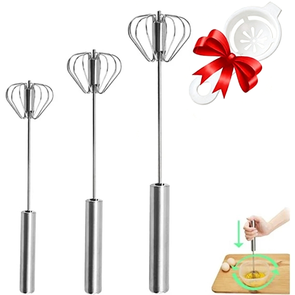 خلاط بيض من الفولاذ المقاوم لل - مراجعة Kitchen Appliances Electronics وسعره